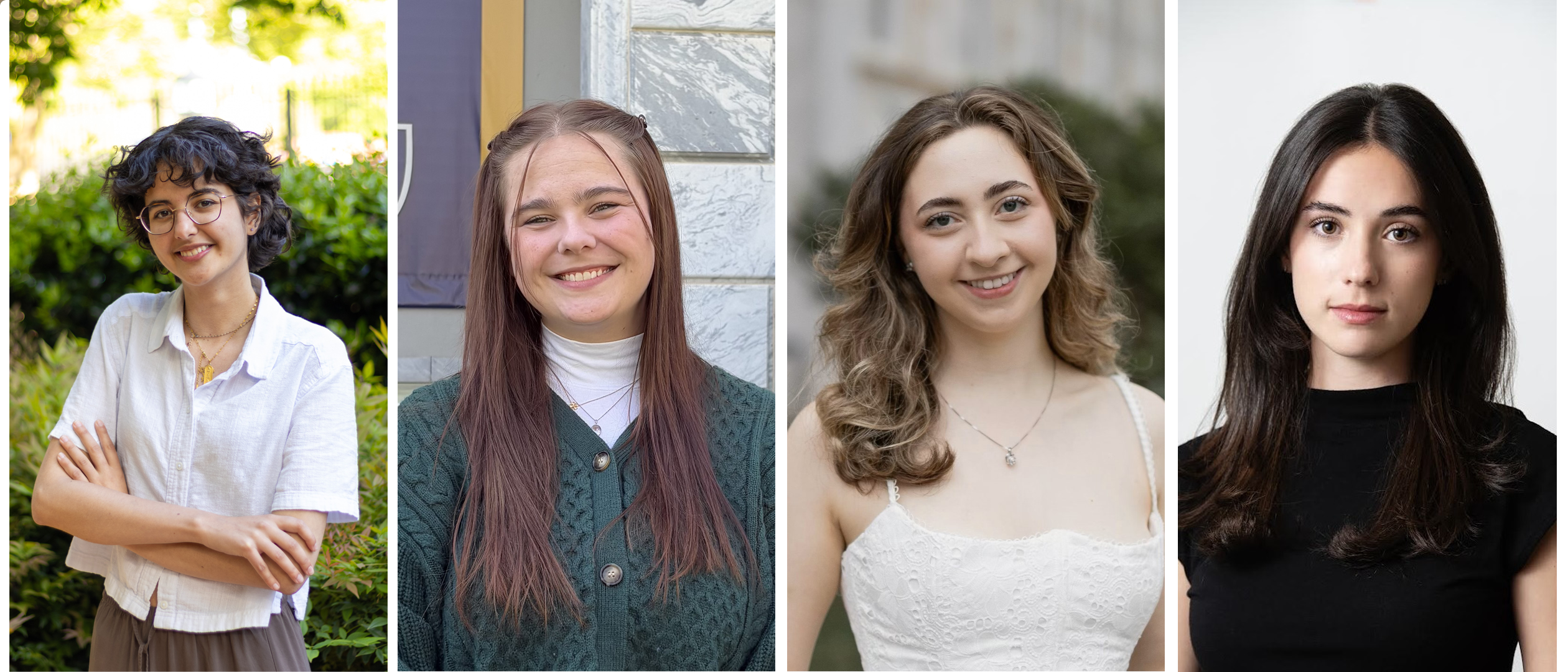 Seniors Receive Undergraduate Prizes